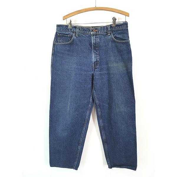 古着 90s USA製 Levi's Special Reserve 550-0225 ケミカル デニム パンツ ジーンズ テーパード W35 L27 古着 90s USA製 Levi's Special Reserve 550-0225 ケミカル デニム