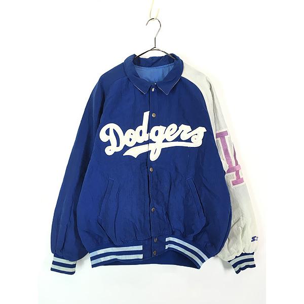 古着 80s USA製 STARTER MLB Los Angeles Dodgers ドジャース 襟 古着 80s USA製 STARTER MLB Los Angeles Dodgers ドジャース 襟