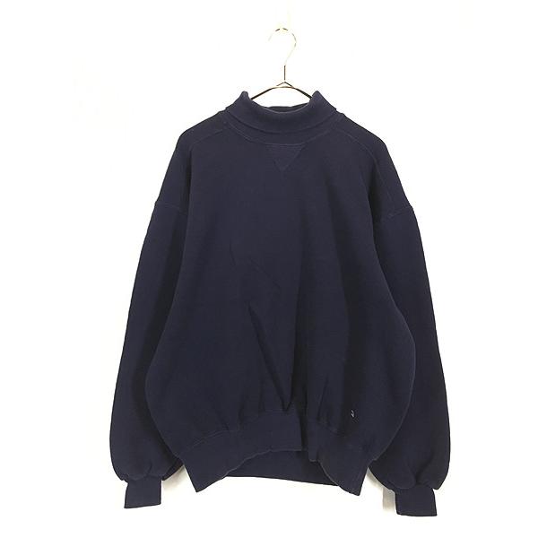 古着 90s USA製 Russell High Cotton 無地 ソリッド 前V