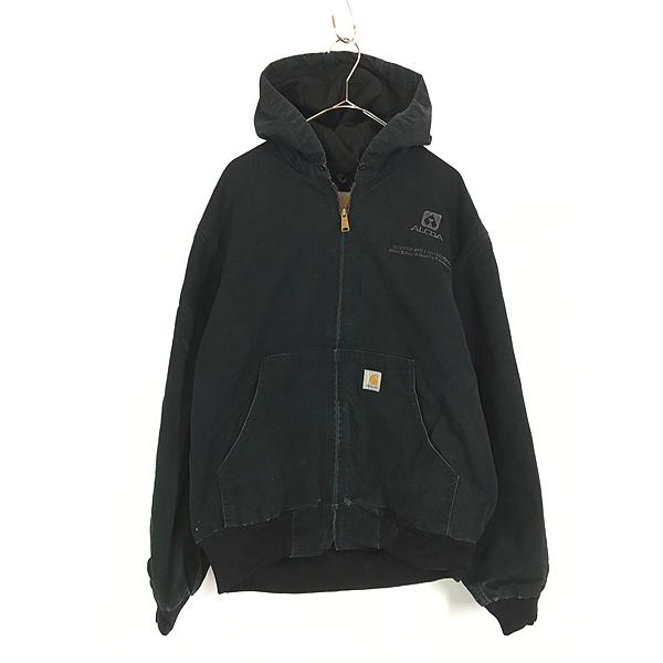 古着 00s Carhartt 裏地 メッシュ ブラック ダック アクティブ 