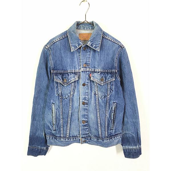 古着 70-80s Canada製 Levi's 70506-0216 ハンド ポケット付 ブルー