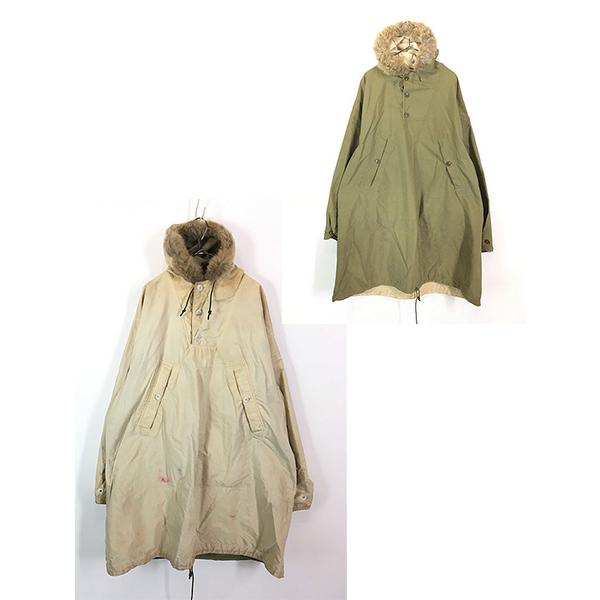 古着 40s 米軍 US ARMY 山岳部隊 コヨーテ ファー リバーシブル プル 
