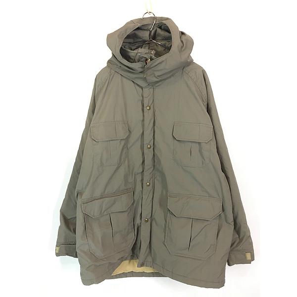 古着 80s USA製 WoolRich 防寒 パデット 2way マウンテン パーカー マウンパ レアカラー Mushroom XL 古着 80s USA製 WoolRich 防寒 パデット 2way マウンテン パーカー