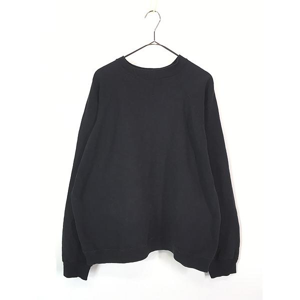 90s Hanes USA製 スウェット ブラック 無地 黒 ラグランスリーブ 楽天市場】90's USA製 人気 黒 □ Hanes ヘインズ クルーネック