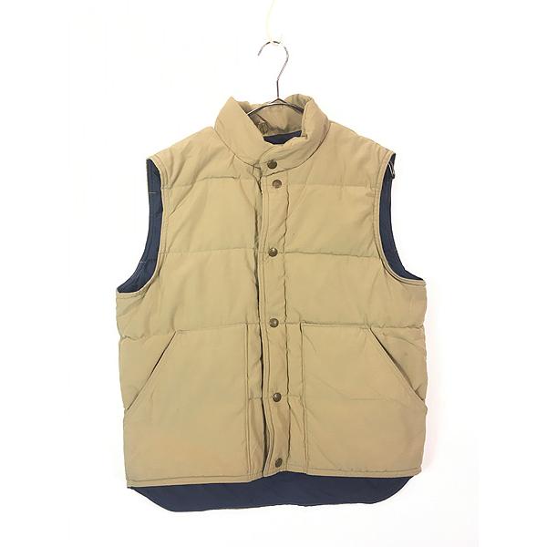 古着 70-80s LL Bean 「Northwoods Vest」 コットン ナイロン シェル
