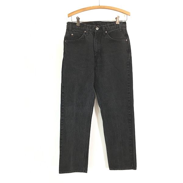 神レングス 90s Levis 505 サルファ ブラック 実寸 W31 L28 VINTAGE 90s LEVIS 505 BLACK DENIM JEANS MADE IN CANADA SIZE