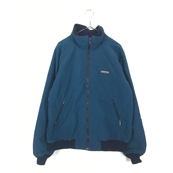 古着 90s LANDS' END 「Squall Jacket」 フリース ライナー パデッド
