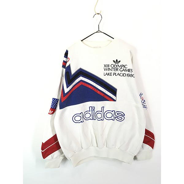 古着 80s adidas LAKE PLACID レークプラシッド 冬季 五輪 古着 80s adidas LAKE PLACID レークプラシッド 冬季 五輪