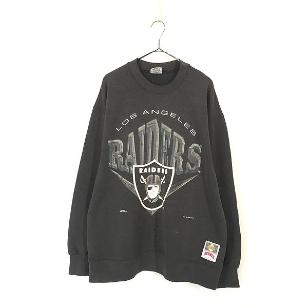 古着 90s USA製 Los Angeles Raiders レイダース スウェット