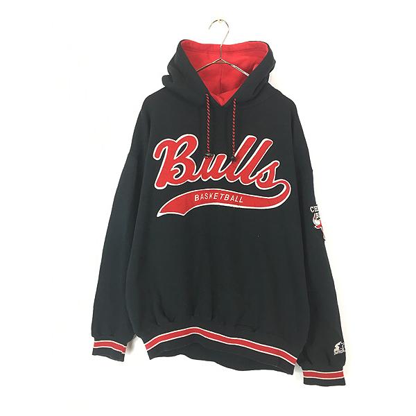 古着 90s STARTER NBA Chicago Bulls ブルズ フェルト パッチ