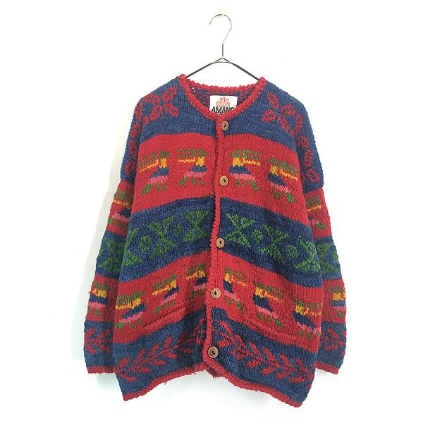 古着 90s AMANO フェニックス ネイティブ パターン ヘビー 古着 90s AMANO フェニックス ネイティブ パターン ヘビー