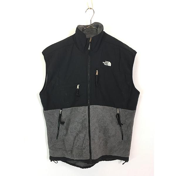 the north face デナリ USA フリース ベスト 90s 古着 90s USA製 TNF The North Face デナリ フリース ベスト 黒