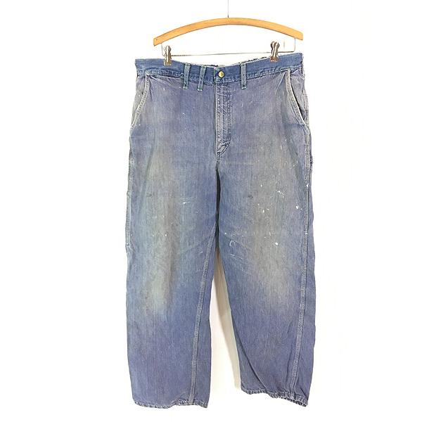 60s OSHKOSH デニムペインターパンツ ヴィンテージ 60s ヴィンテージ OshKosh B'Gosh デニム ペインターパンツ