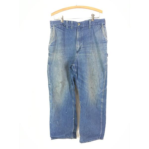 古着 60s USA製 Oshkosh B'gosh 縦落ち インディゴ デニム 古着 60s USA製 Oshkosh B'gosh 縦落ち インディゴ デニム
