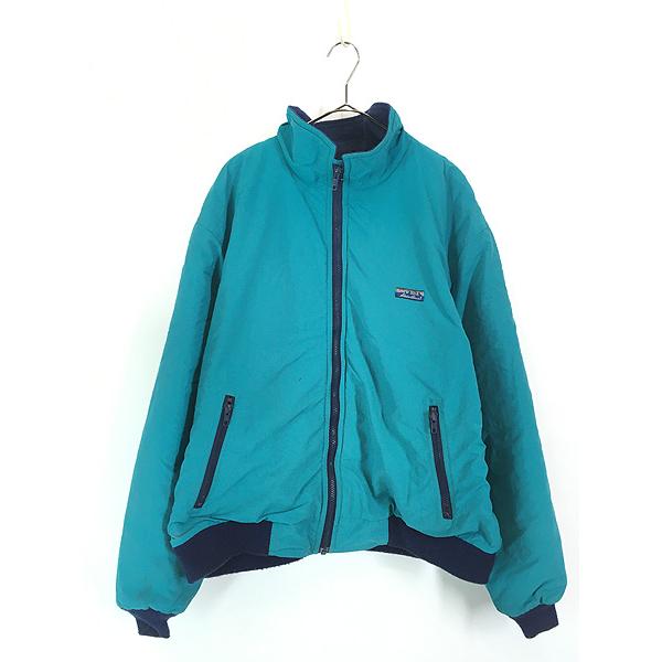古着 80s USA製 Eddie Bauer フリース ライナー パデッド シェルド