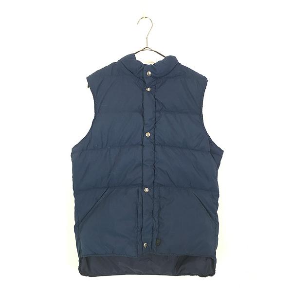 古着 70-80s WoolRich 計量 100% ナイロン シェル ダウン ベスト
