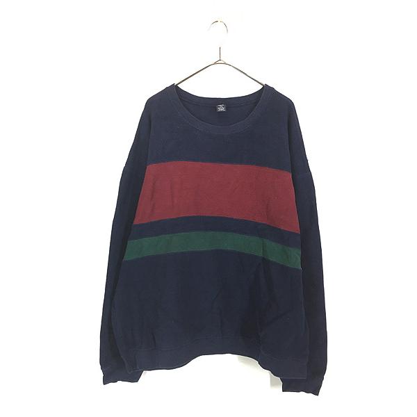 Lands' End ボーダーニット 90's~ USA製【ビンテージ】【ランズエンド】【LANDS' END