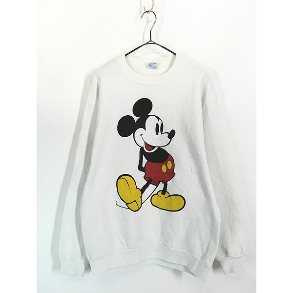 古着 80s USA製 Disney Mickey ミッキー スウェット トレーナー 古着 80s USA製 Disney Mickey ミッキー スウェット トレーナー