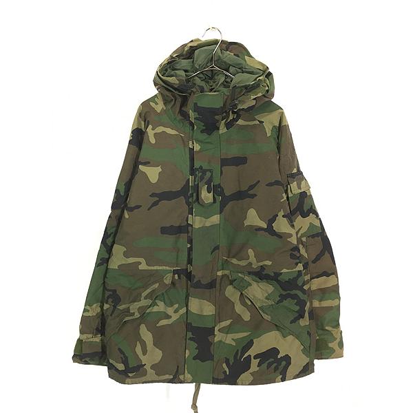 【未使用】フランス軍実物 ウッドランド カモ ゴアテックス パーカー ECWCS ゴアテックスパーカー SR GEN1 LEVEL6 後期 ウッドランド