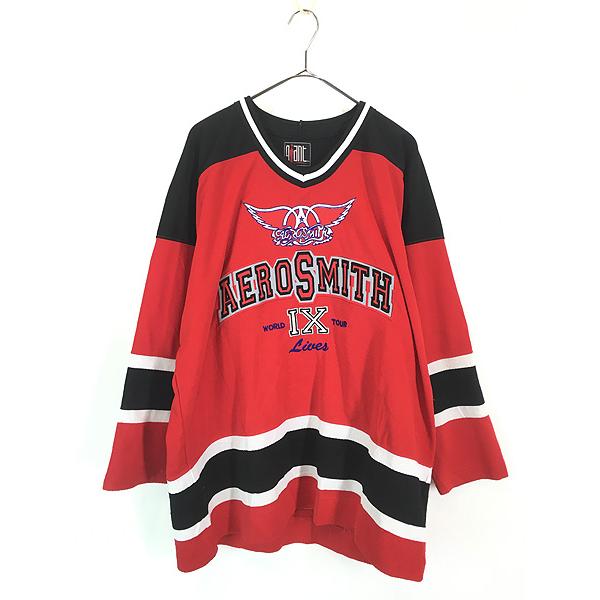 古着 90s AERO SMITH 「Nine Lives」 ワールド ツアー ハード ロック