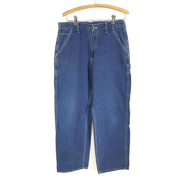 古着 Carhartt デニム ペインター ワーク パンツ W33 L30 : 古着屋
