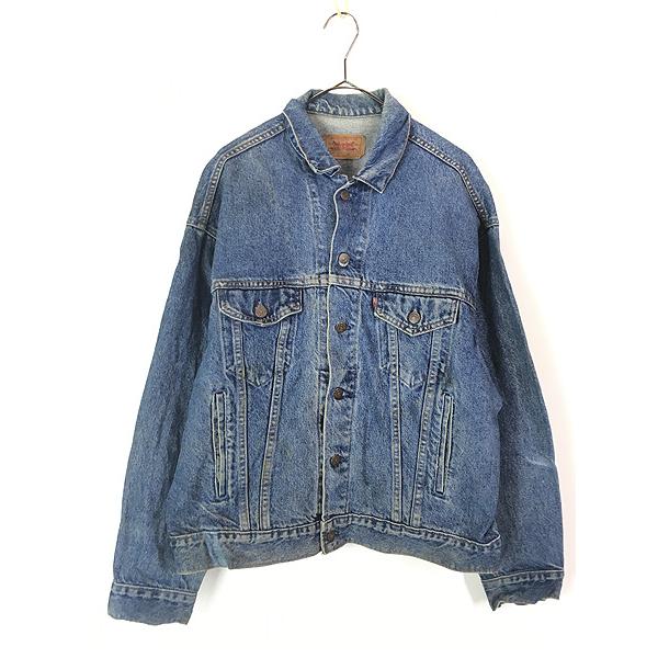 古着 80s USA製 Levi's 70507-0218 4ポケット ブルー デニム