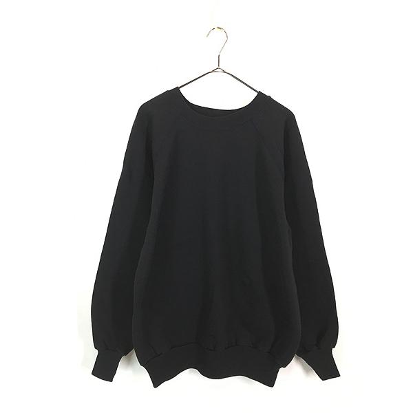80s Sports Wear 霜降り 無地スウェット USA製 トレーナー短丈 80s Sports Wear 霜降り 無地スウェット USA製 トレーナー短丈