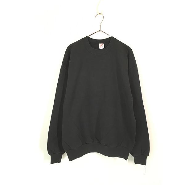 古着 80s USA製 Jerzees 無地 ソリッド プレーン セットイン  