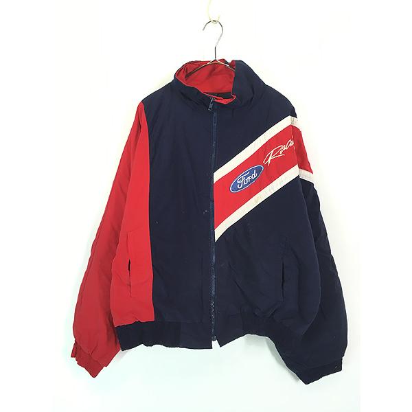 古着 90s USA製 Ford Racing フォード レーシング パデット