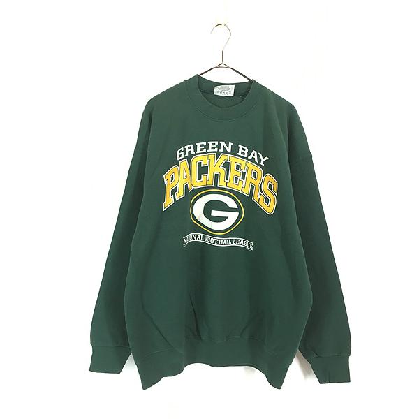 古着 90s USA製 NFL Green Bay Packers パッカーズ BIG プリント