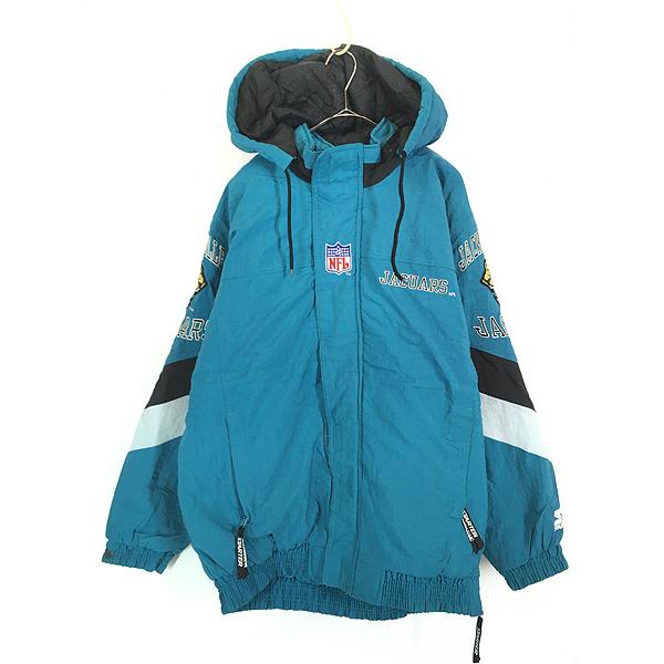 古着 90s STARTER NFL Jacksonville Jaguars ジャガーズ 2way パデット