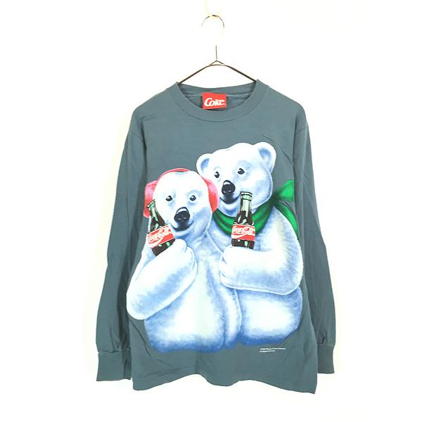 古着 90s USA製 Coca Cola コーラ ドリンク 企業 ウィンターウェア