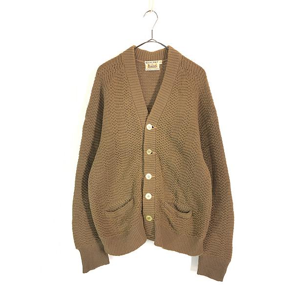古着 60s Bulky Knit by Campus ローゲージ ウール ニット 古着 60s Bulky Knit by Campus ローゲージ ウール ニット