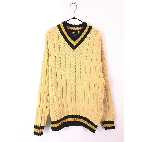 90s USA製 Willis & Geiger コットン ニット SIZE M 90s USA製 Willis & Geiger コットン ニット SIZE M
