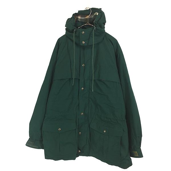 古着 90s Eddie Bauer チェック ウール ライナー 2way