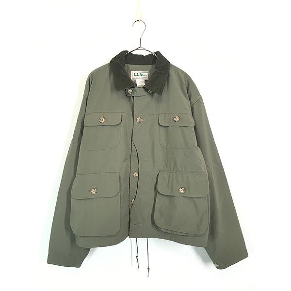 古着 80s LL Bean ハーフムーン ポケット ナイロン フィッシング 