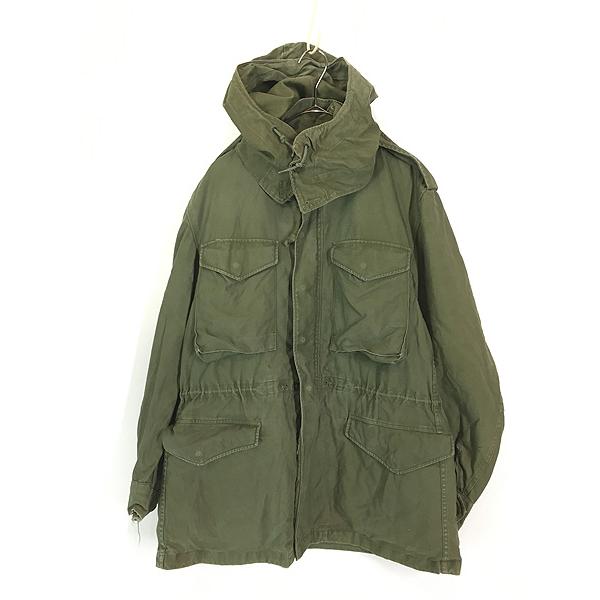 古着 50s 米軍 US ARMY M-51 中期型 ヘビー コットンサテン ミリタリー