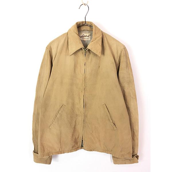 古着 40-50s Lakeland 「Cravenette」 コットン ギャバジン スポーツ