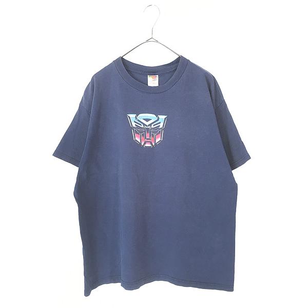 古着 00s Transformers the Movie トランスフォーマー ロゴ ムービー T