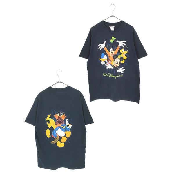 古着 90s Disney 飛び出す ミッキー プルート ドナルド