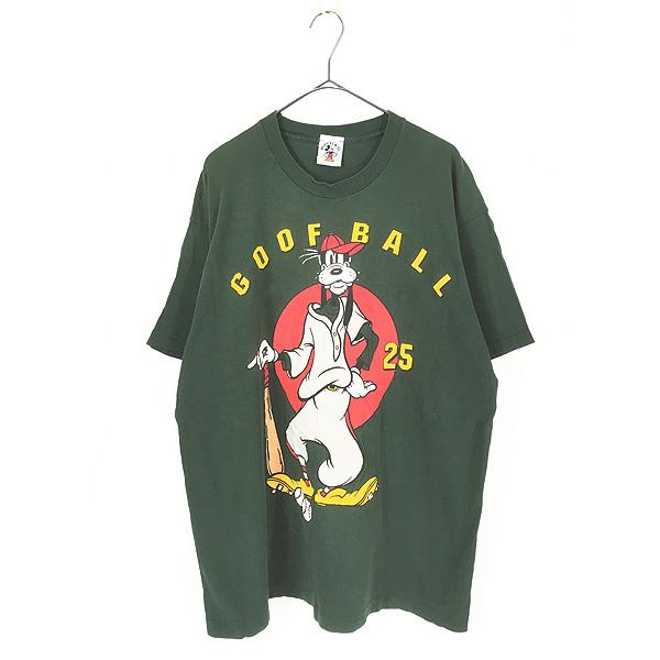古着 90s USA製 Disney Goofy グーフィー ベースボール