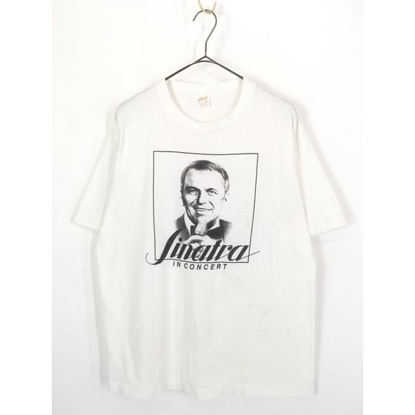 古着 80s USA製 Frank Sinatra 「In Concert」 フォト ポップ ジャズ 