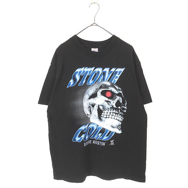 古着 90s USA製 WWF Stone Cold Austin 3:16 スカル レスリング プロレス 格闘技 Tシャツ L 古着 古着 90s WWF Stone Cold Austin 3:16 スカル レスリング プロレス