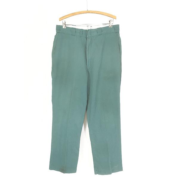 古着 80s USA製 Dickies コットンツイル ワーク チノ パンツ チノパン