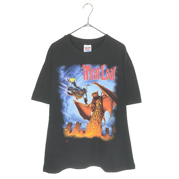 古着 90s USA製 Meat Loaf 「Everything Louder Than Everything Else Tour」 ツアー ハード ロック Tシャツ XL 古着 90s USA製 Meat Loaf 「Everything Louder Than Everything Else