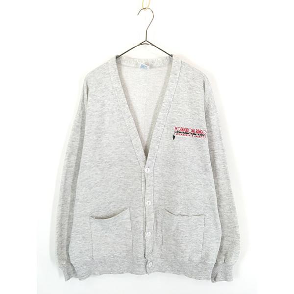 古着 80s USA製 Jerzees ワンポイント パチポケ オールド スウェット