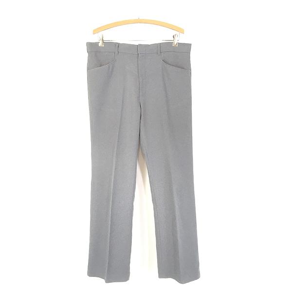 古着 80s Levi's Action Slacks ノータック グレー スラックス パンツ
