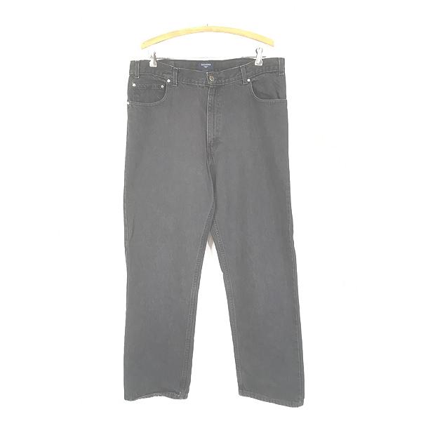 古着 00s Dockers 534-1285 先染め ブラック デニム パンツ ジーンズ