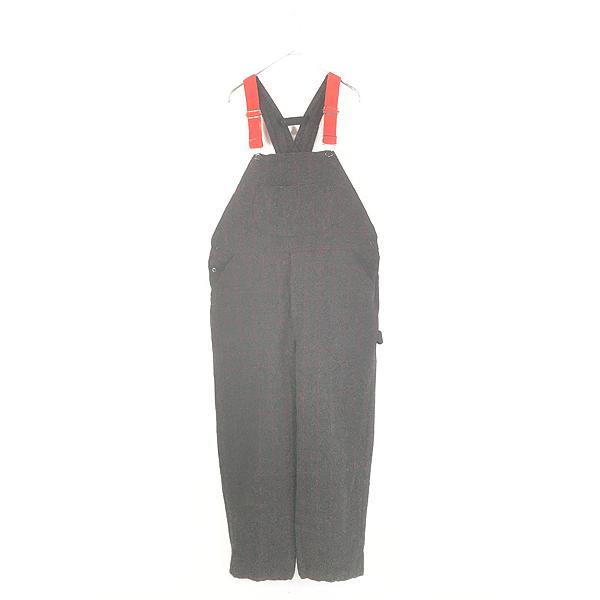 古着 80s USA製 WoolRich ウィンドウ ペン チェック 防寒 メルトン ウール オーバーオール L 古着 80s USA製 WoolRich ウィンドウ ペン チェック 防寒 メルトン