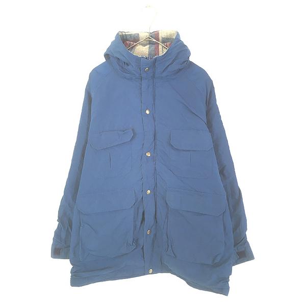 古着 80s USA製 WoolRich チェック ウール ライナー 60/40 クロス